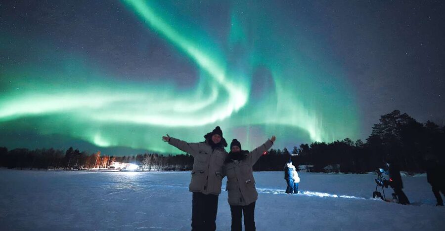 Rovaniemi: Unlimited Mileage and Hours Aurora Hunting Pro - Stop 4 viewpoint: where you get time to actually watch and photograph