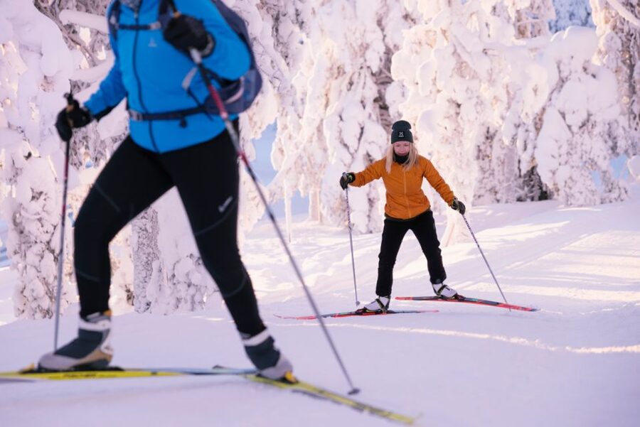 Ruka: Cross-country skiing - Getting started: gear, fitting, and first practice with a guide