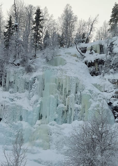 Ruka: Korouoma Canyon Finland - Korouma Waterfalls - Where you get picked up and where you end the day