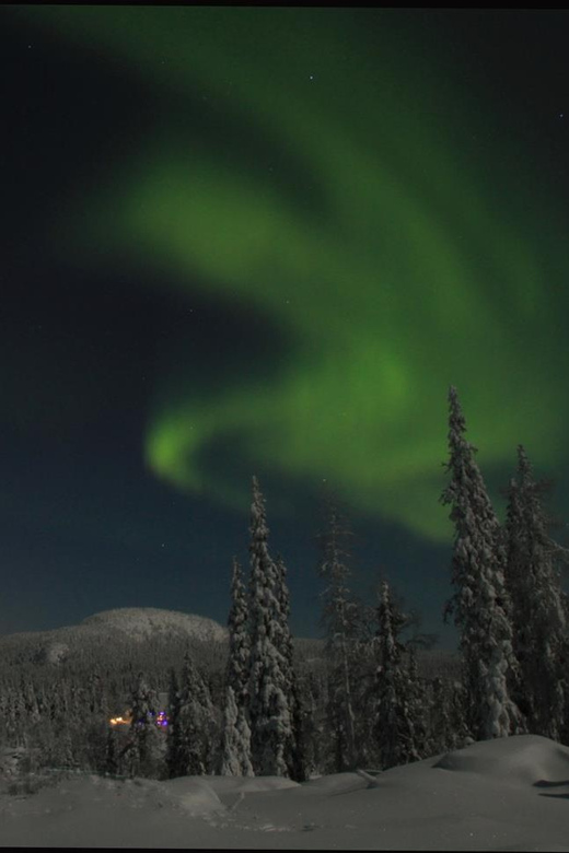 Ruka: Searching for the northern lights with snowshoes - Chasing the northern lights: setting expectations the smart way