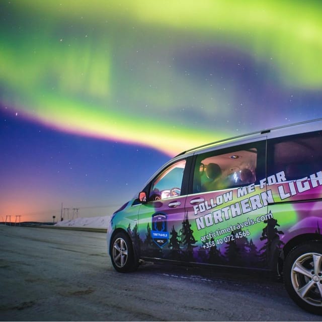 Saariselkä: Aurora Hunting Photography Tour - The 3-hour minivan rhythm: pickup, secret stops, and real sky watching