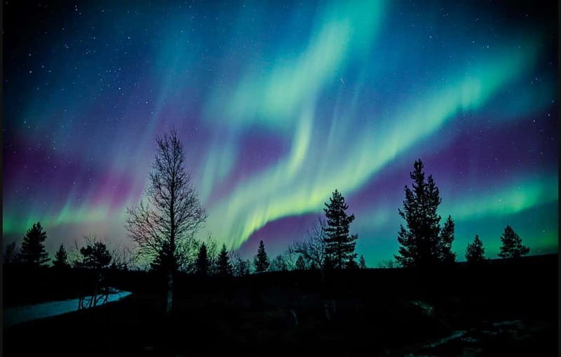Saariselkä,Kakslauttanen: Aurora Hunting & Photography Tour. - The evening flow: photo stop, guided explanations, and active searching