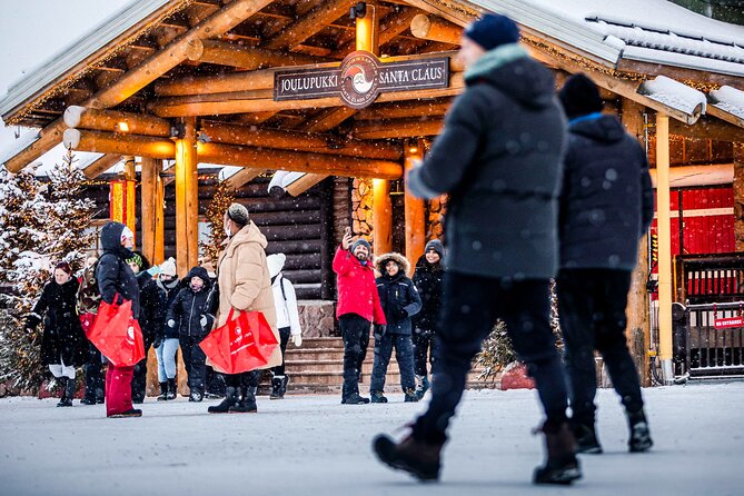 Santa Village Tour+Lapland Cuisine In Glass Igloo+Snow Scooters - Santa Claus Village: Meet Santa and Cross the Arctic Circle