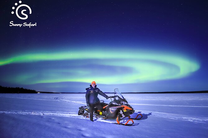 Searching Aurora with Snowmobile - Chasing the Northern Lights: higher odds, no guarantees