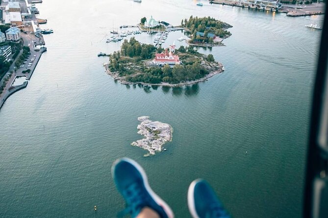 Sightseeing Helicopter Tour in Helsinki 45 Minutes - Uspenski Cathedral and the postcard photo shot