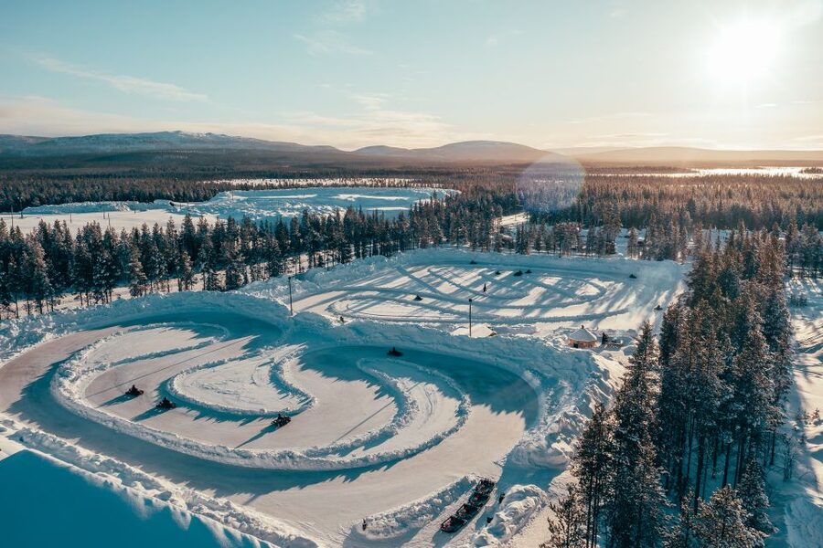 Sirkka: Levi Ice-Karting Experience with Optional Transfer - Gear-up time: thermal clothing, helmet, and a serious safety briefing