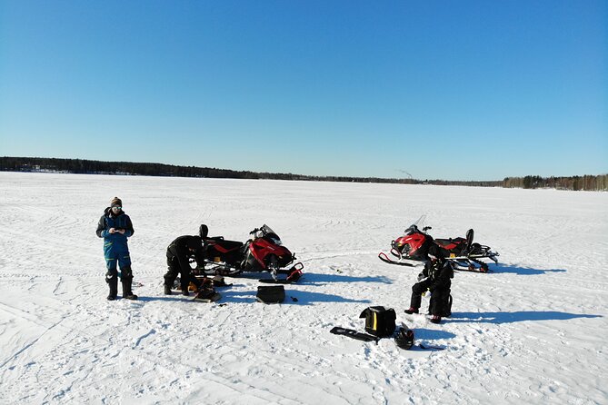 Snowmobile and Ice Fishing Excursion (private tour) - Hotel pickup and the smooth start you will notice