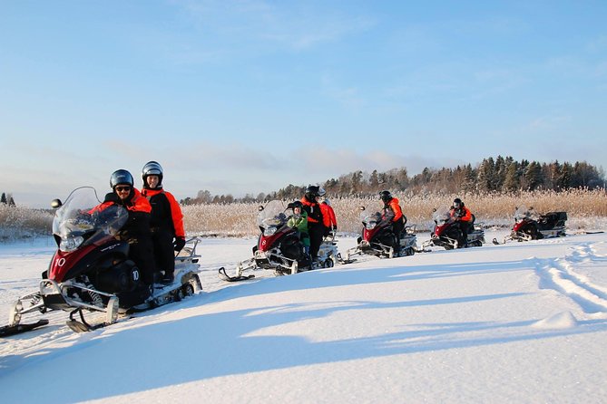 Snowmobile Safari in Helsinki Archipelago with Lunch - The Campfire Lunch on an Island: BBQ, Warm Drinks, and More