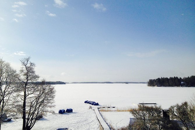 Snowmobile Safari in Helsinki Archipelago with Lunch - When Snow and Ice Are Limited: How the Day Adapts