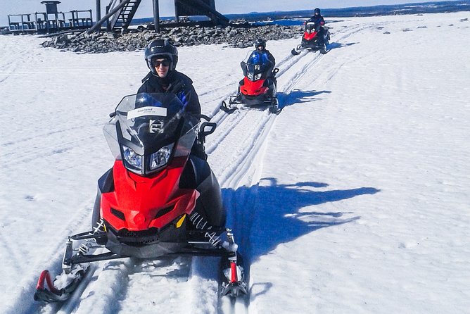 Snowmobile Safari in the Nature - Morning start - Frozen water crossings and why they feel so memorable