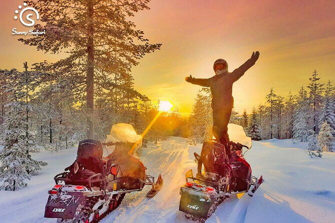 Snowmobile Safari into Arctic Wilderness - From Rovaniemi Pickup to Trailhead, where the time actually goes