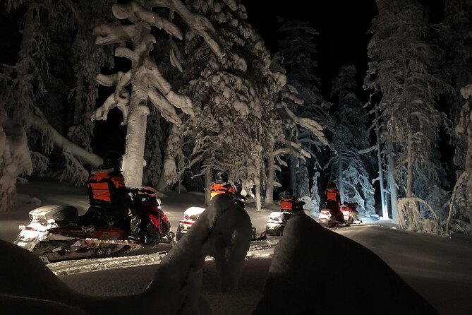 Snowmobile Safari to Search for the Northern Lights - Rovaniemi at 9:00 pm, what this Northern Lights hunt is really like
