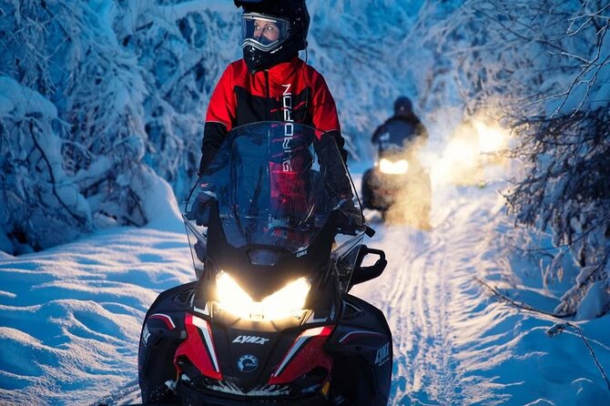 Snowmobile Tour with Small Group in Remote Wilderness 3 Hours - What the 2.5 Hours Off-Road Actually Looks Like