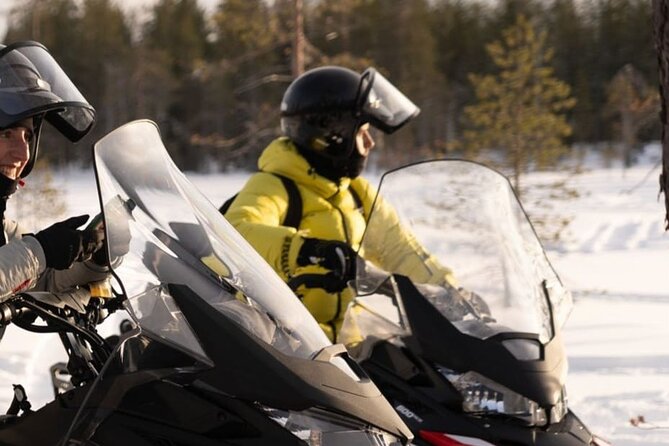Snowmobile Tours in Rovaniemi Lapland - Route pace and what to expect if the snow is less than perfect