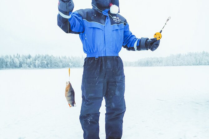 Snowmobiling and ice fishing in Apukka Resort, Rovaniemi - Who This 3-Hour Safari Works Best For
