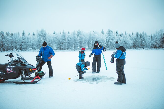Snowmobiling and ice fishing in Apukka Resort, Rovaniemi - Price and Value: What You Get for a Short Arctic Outing