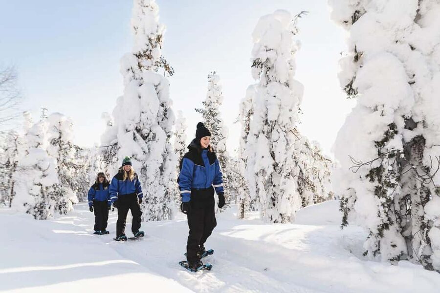 Snowshoeing in the Arctic Wilderness - Quick take: Lapland snowshoes, fire, and Lapland stories