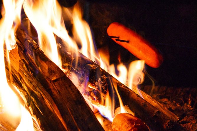 Sunset at the Arctic Circle - The Lappish tepee BBQ: warmth, smoke, and stories
