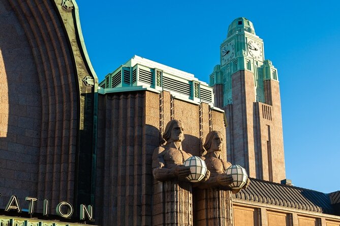 The 1st Helsinki Free Tour - Since 2016 - Helsinki Central Railway Station area, art, and theater references