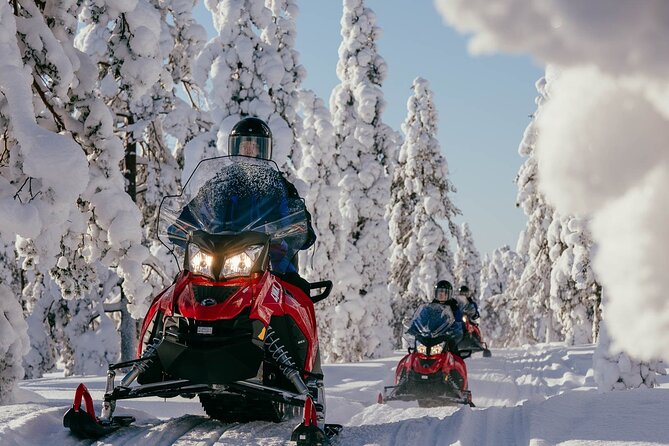 Thrill of Snowmobiling for Adults Only - What happens after pickup: gear, briefing, and then you drive