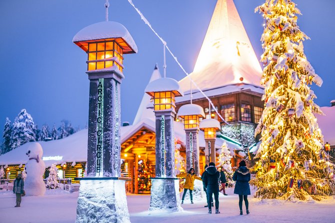 Trip to Arctic Circle, Santa Claus Village and Santas Reindeer - Santa Claus Village: more than a photo stop