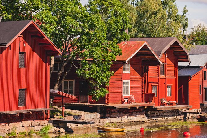 VIP Private Half-Day Trip to Medieval Porvoo from Helsinki - Red riverside warehouses: your photo stop with real context
