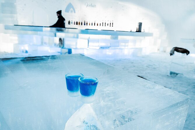 Visiting package: Guided Tour at Arctic Snow Hotel - Yard rides in the snow: toboggans and kick sledges