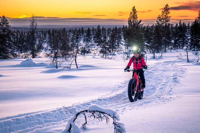Winter afternoon group Ride in Saariselkä - Winter e-bike riding in Saariselkä: what you’re really doing