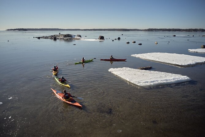 Winter kayaking in Eastern Helsinki archipelago - Why Eastern Helsinki in winter feels different